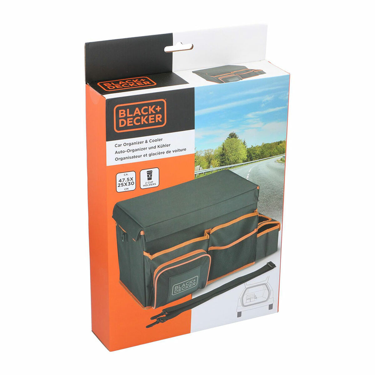 Bilorganiserer Black & Decker Kjøler